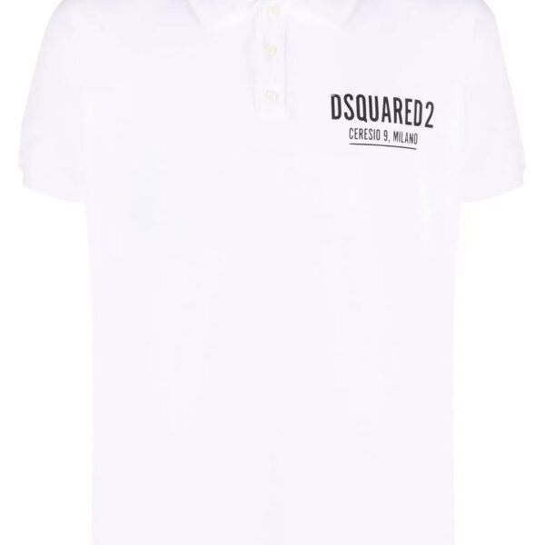 Dsquared2  logo-print polo shirt