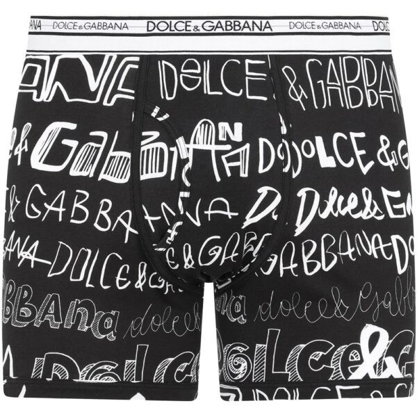 Dolce & Gabbana  graffiti-print boxers