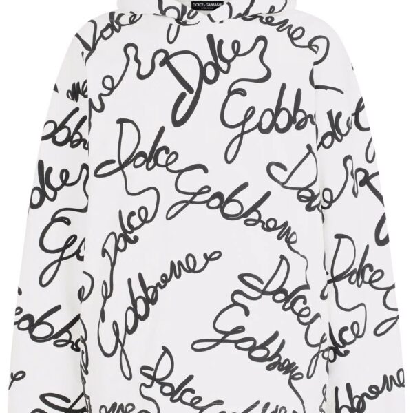Dolce & Gabbana  all-over logo print hoodie