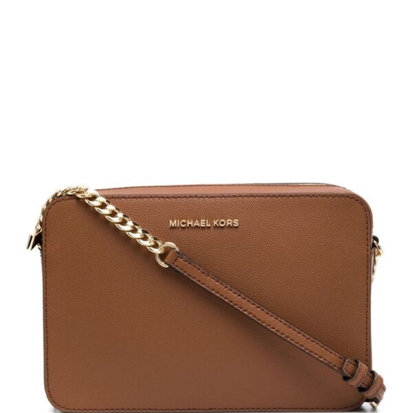 Michael Michael Kors logo-plaque leather satchel bag