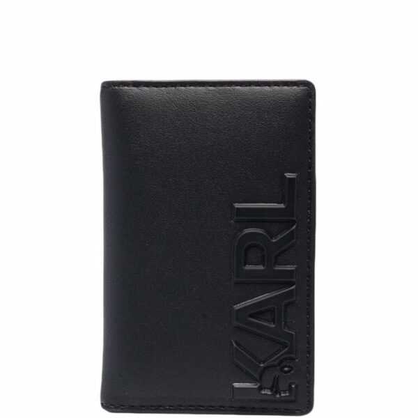 Karl Lagerfeld  K/Karl embossed leather card holder