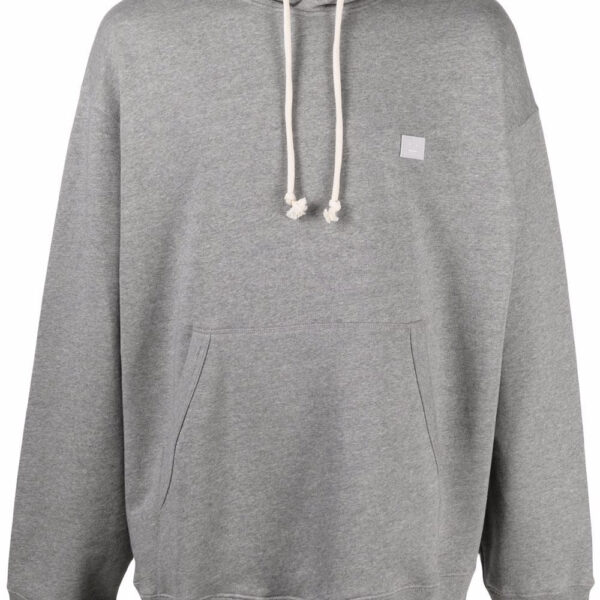 Acne Studios face-patch oversized hoodie