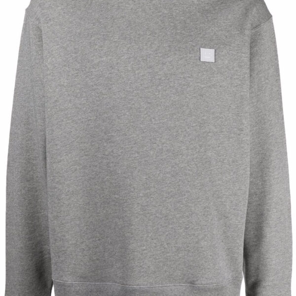 Acne Studios  face-patch crew neck sweatshirt