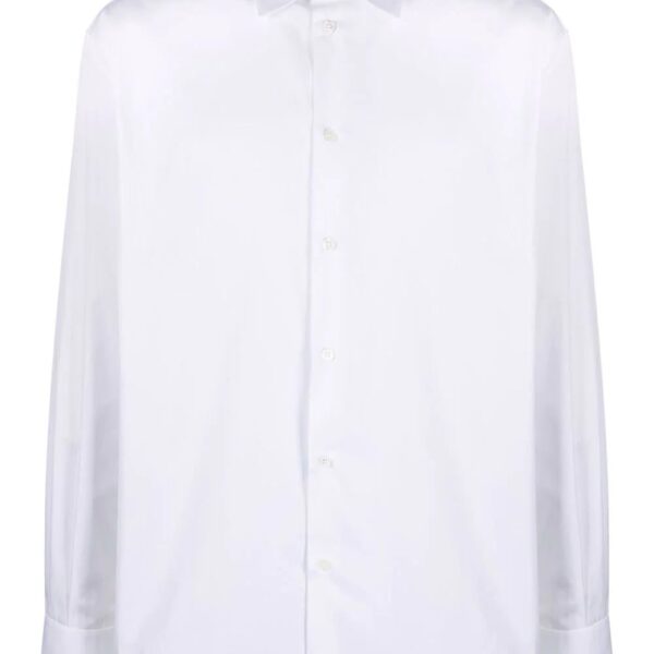 Off-White  text-print long-sleeve shirt