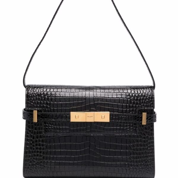 Saint Laurent Manhattan embossed shoulder bag