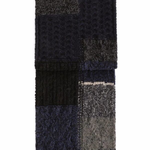 Dolce & Gabbana  patchwork virgin wool-blend scarf