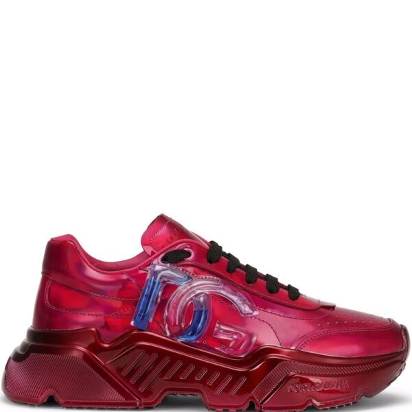 Dolce & gabbana  logo-patch lace-up sneakers