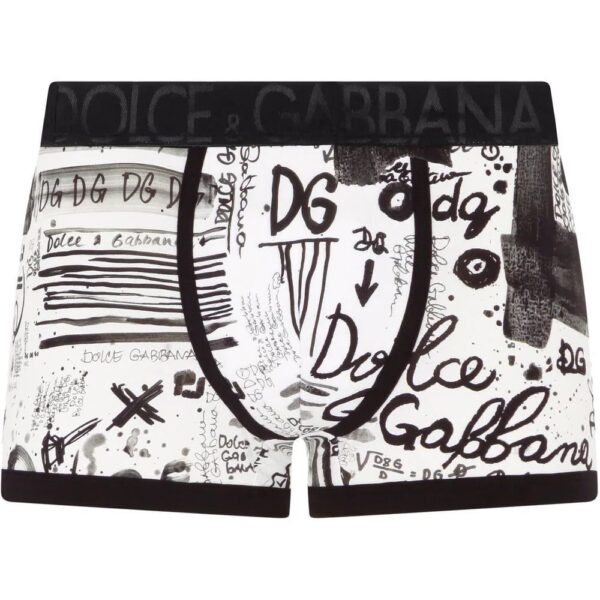 Dolce & Gabbana  logo-print stretch-cotton boxer briefs