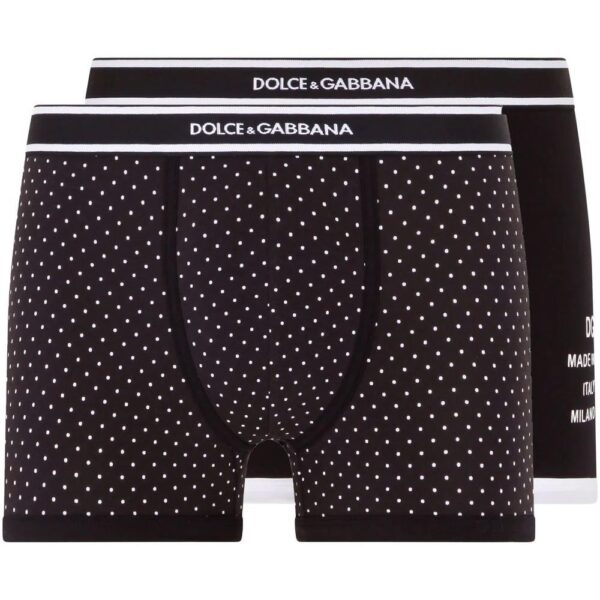 Dolce & Gabbana  logo-waistband two-pack boxers