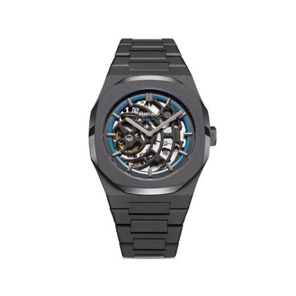 D1 Milano  Skeleton Sandblast Blue 41.5mm