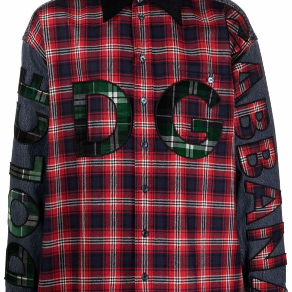 Dolce & Gabbana  contrast-panel shirt