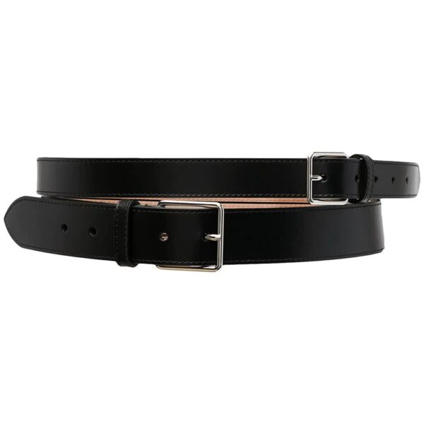 Alexander McQueen  double buckle belt