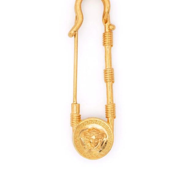 Versace  Medusa safety pin