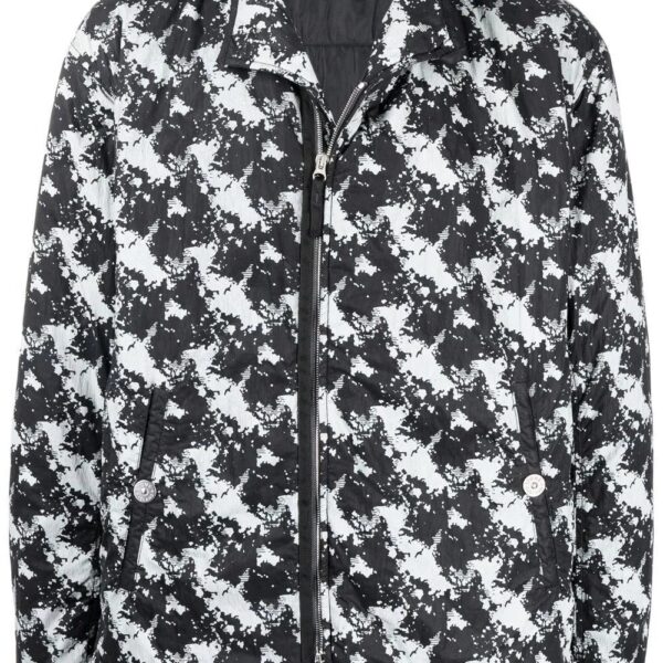 Stone Island Shadow Project  graphic print bomber jacket