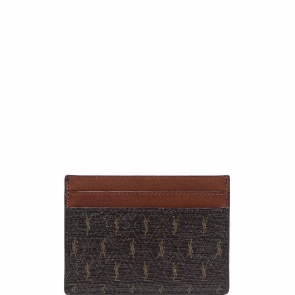 Saint Laurent logo card holder