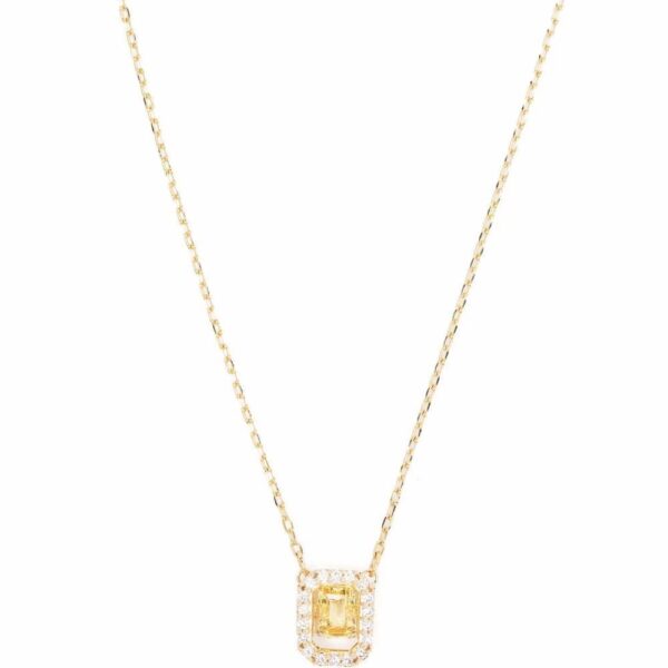 Swarovski  Millenia square Swarovski Zirconia necklace
