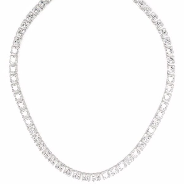 Swarovski  Millenia square Swarovski embellished necklace