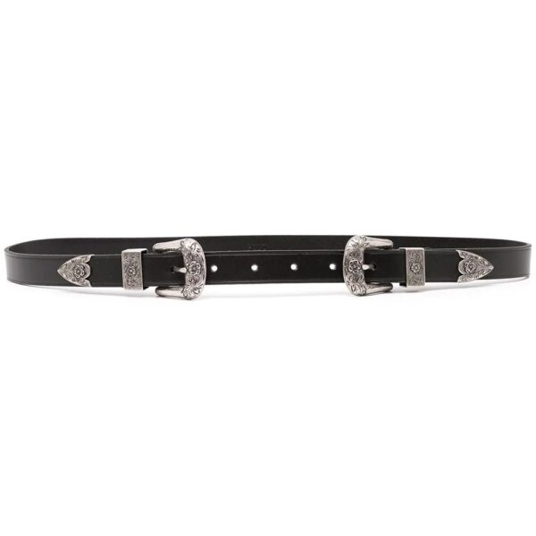 Polo Ralph Lauren  double-buckle leather belt