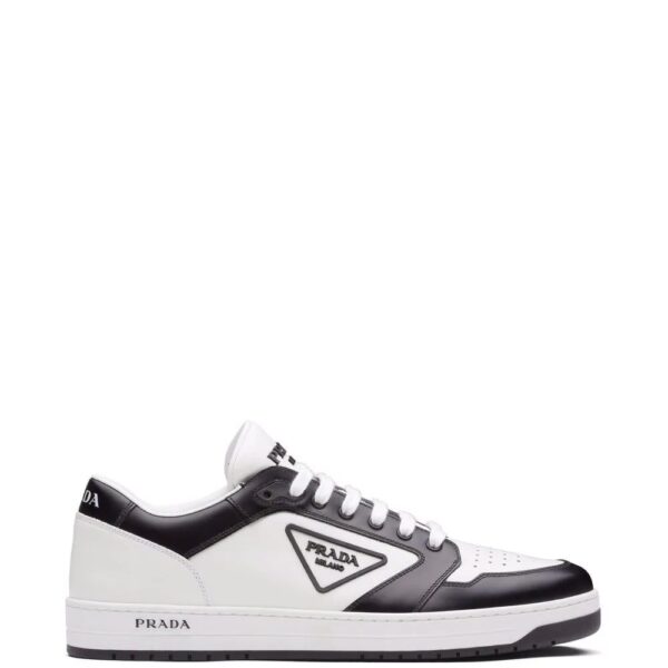 Prada  District low-top leather trainers