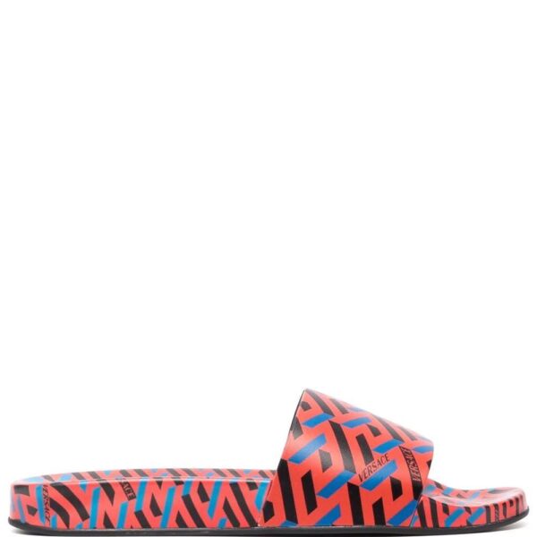 Versace  logo print slides