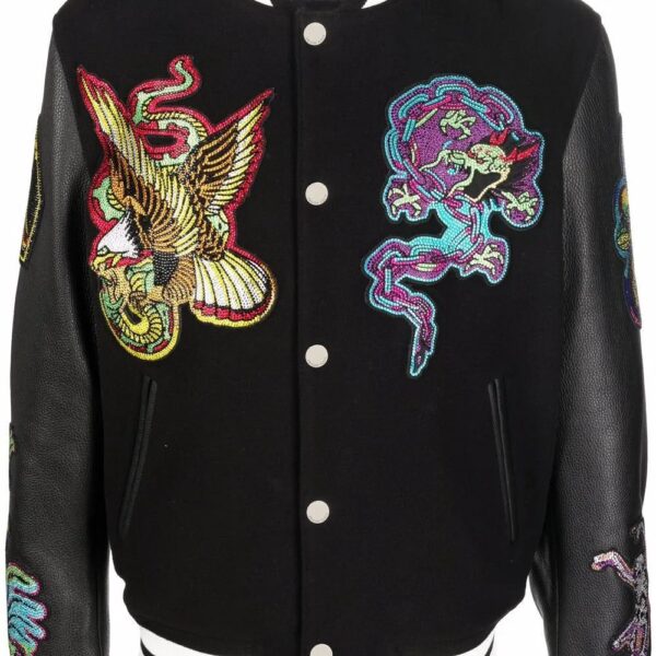 Philipp Plein  varsity bomber jacket
