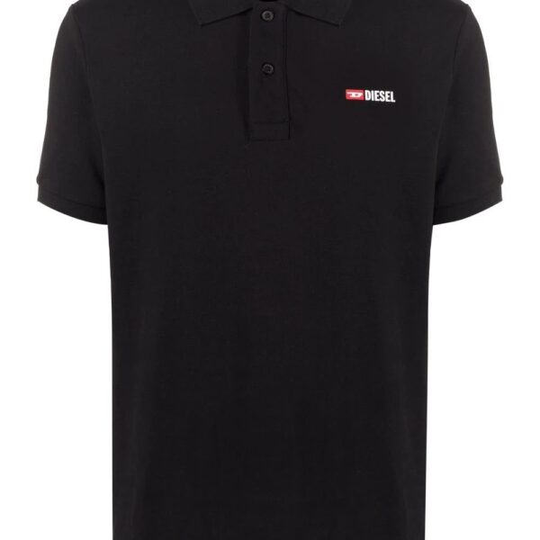 Diesel logo-print polo shirt