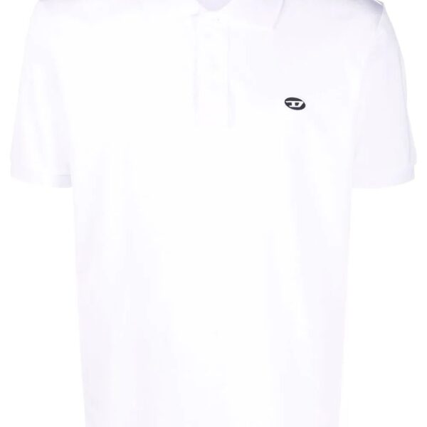 Diesel embroidered-logo polo shirt