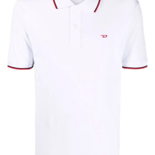 Diesel embroidered-logo polo shirt