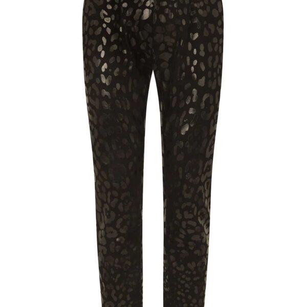 Dolce & Gabbana  leopard-print slim-cut jeans