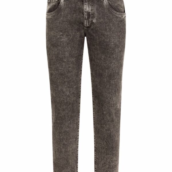 Dolce & Gabbana  layered-waistband slim fit jeans