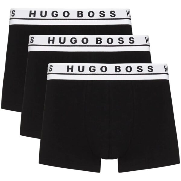 BOSS  three-pack logo-waistband boxers
