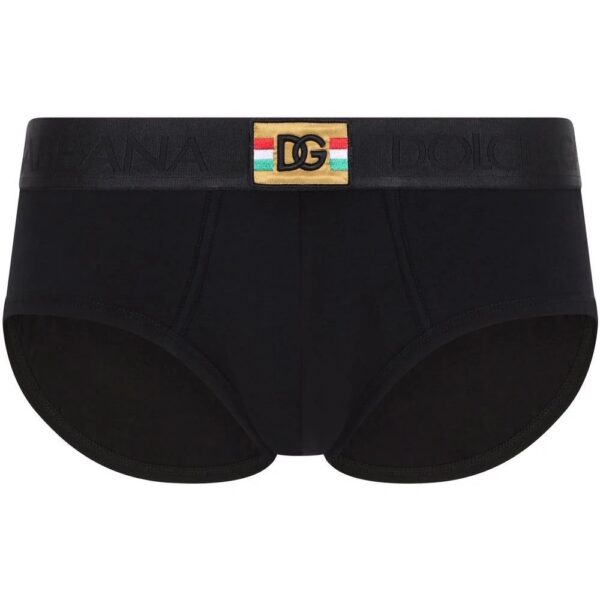 Dolce & Gabbana  logo-waistband cotton briefs