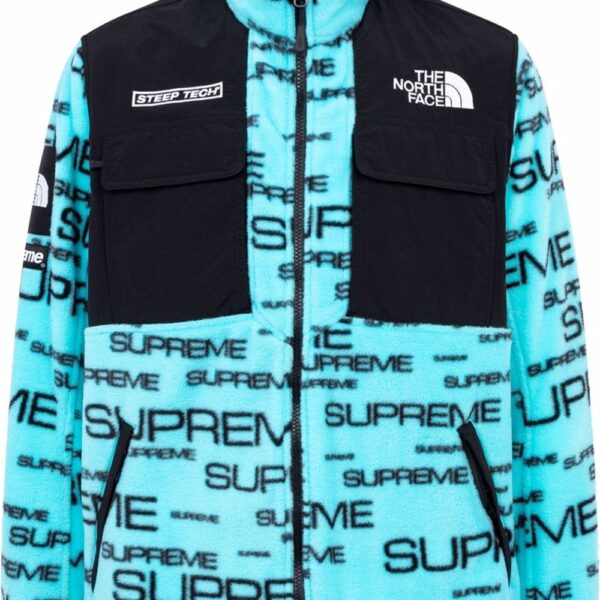 Supreme  x The North Face fleece jacket