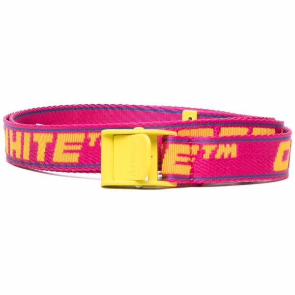 Off-White  logo-print mini industrial belt