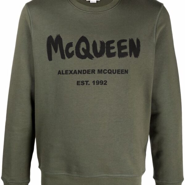 Alexander McQueen  logo print sweatshirt