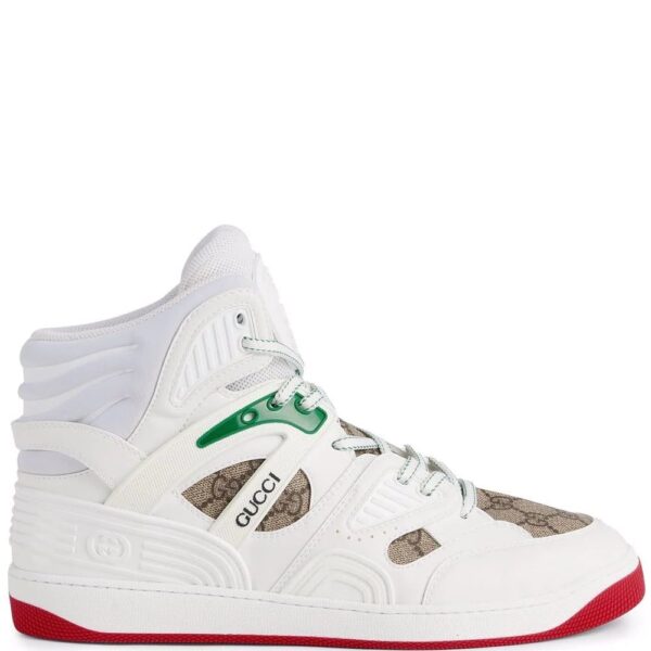 Gucci  Gucci Basket white high-top sneakers