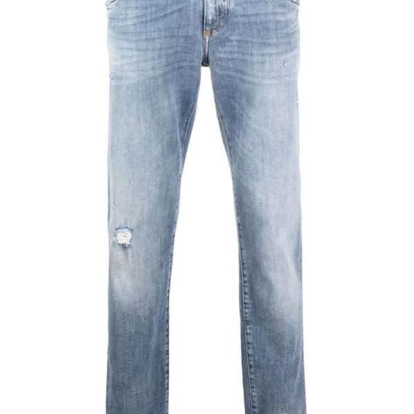 Dolce & Gabbana  distressed slim-fit jeans