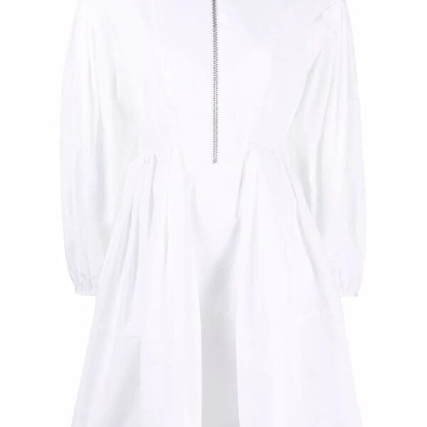 Alexander McQueen  cocoon-sleeve mini dress