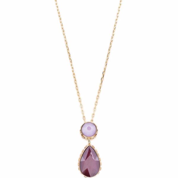 Swarovski  Orbita crystal-drop necklace