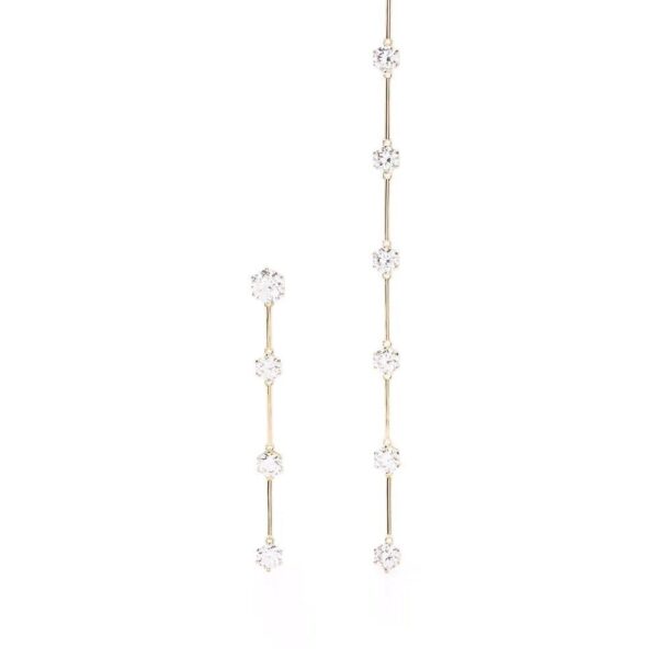 Swarovski  Constella asymmetric earrings