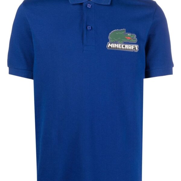 Lacoste Minecraft short-sleeve polo shirt