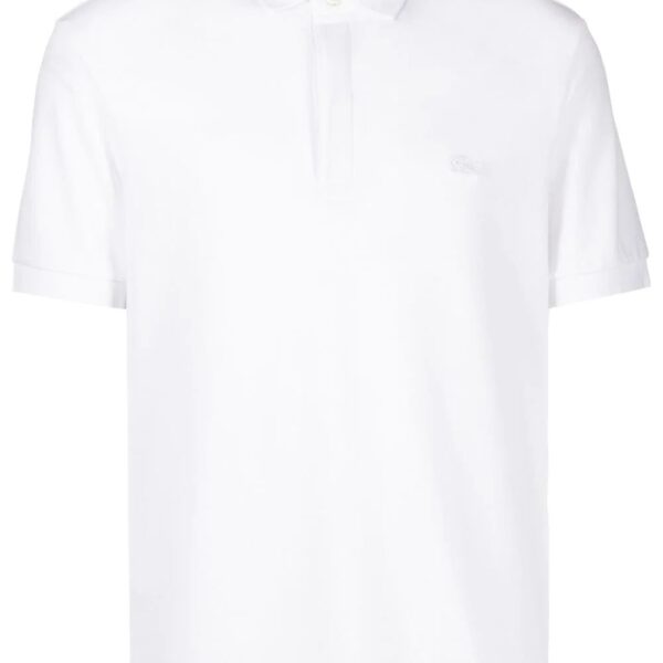 Lacoste chest logo-patch polo shirt
