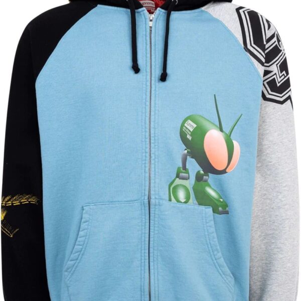 Supreme  x Junya Watanabe “Comme Des Garcons” zip-up hoodie