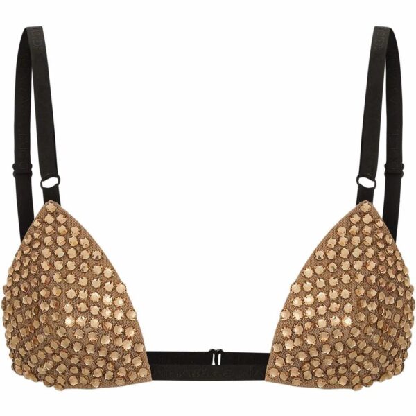 Dolce & Gabbana  rhinestone-embellished bralette top