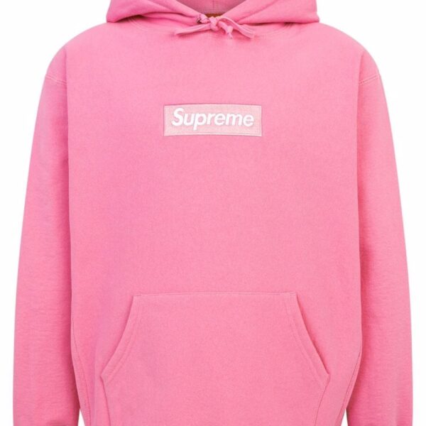 Supreme  Box Logo drawstring hoodie