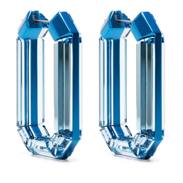 Swarovski  Lucent hoop earrings