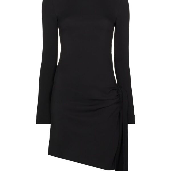 Dolce & Gabbana ruched high neck mini dress
