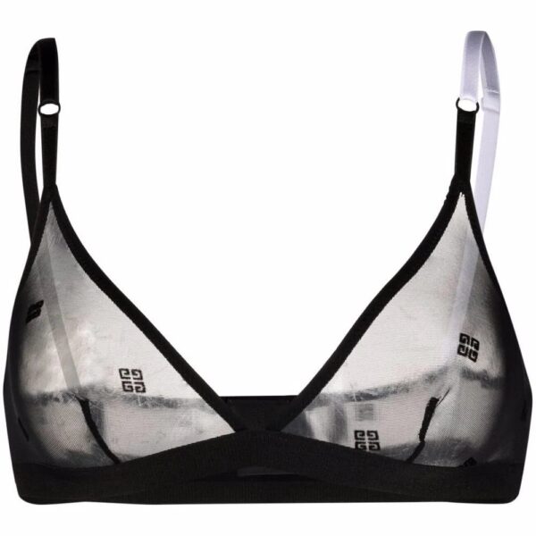 Givenchy  sheer-panel bra