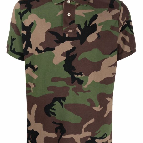 Polo Ralph Lauren  camouflage-print polo shirt