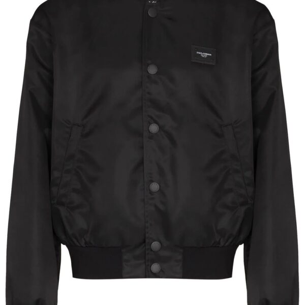 Dolce & Gabbana  DG-plaque bomber jacket